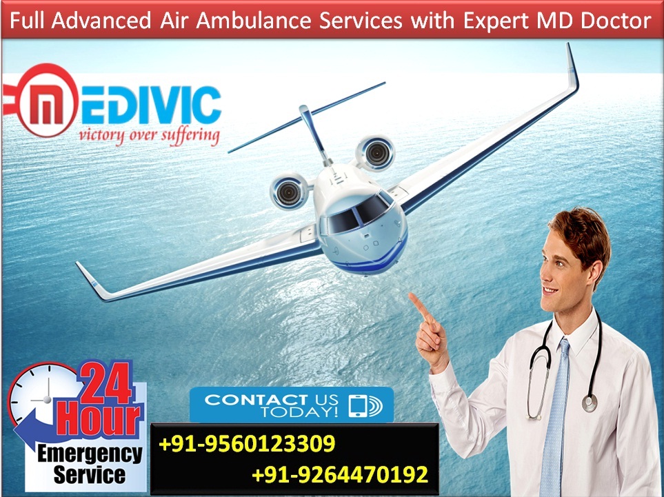 Medivic Aviation Air Ambulance Service in Dibrugarh
