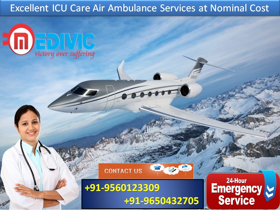 Medivic Aviation Air Ambulance Service in Ranchi